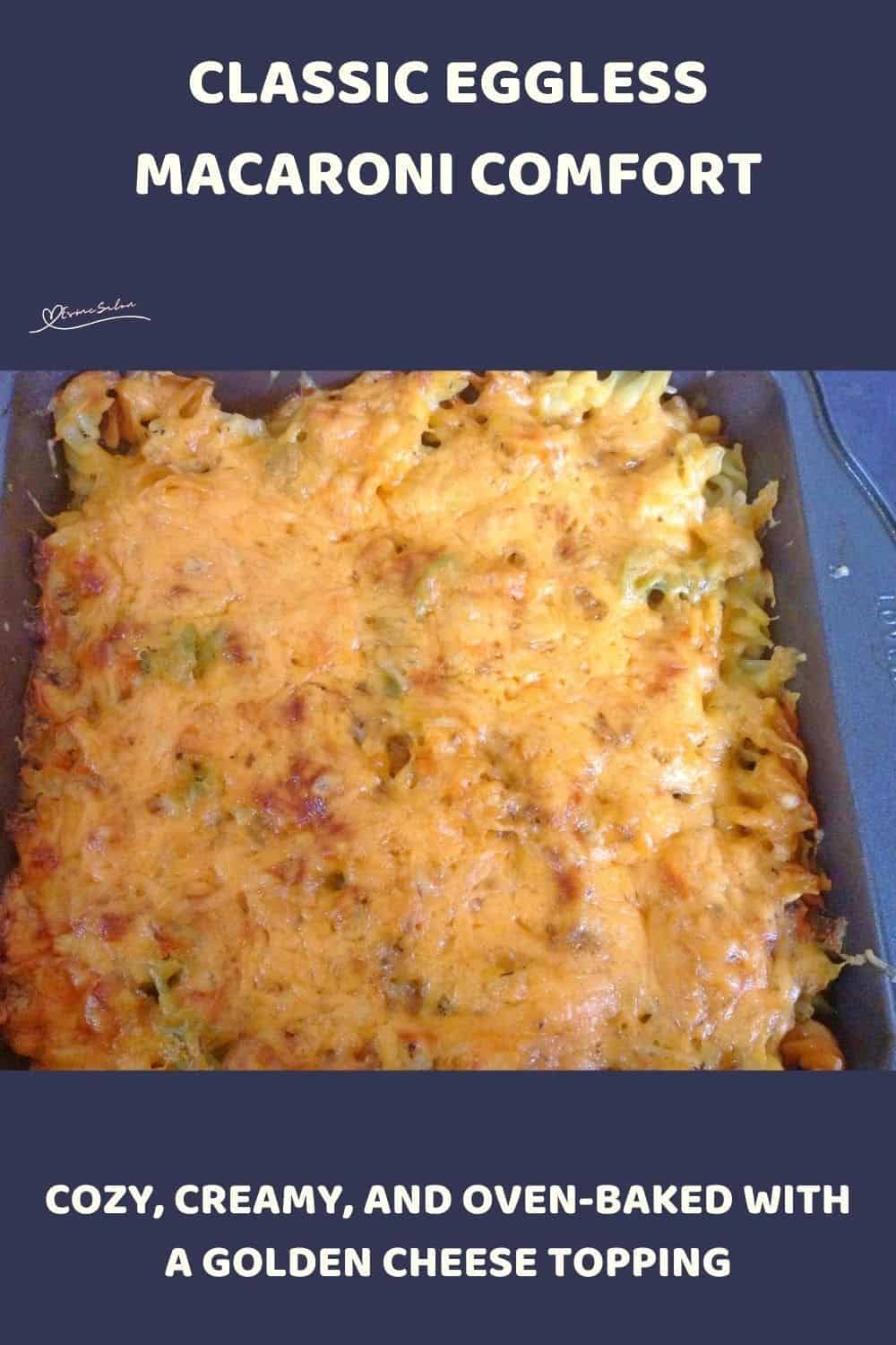 an image of Eggless Macaroni and Cheese