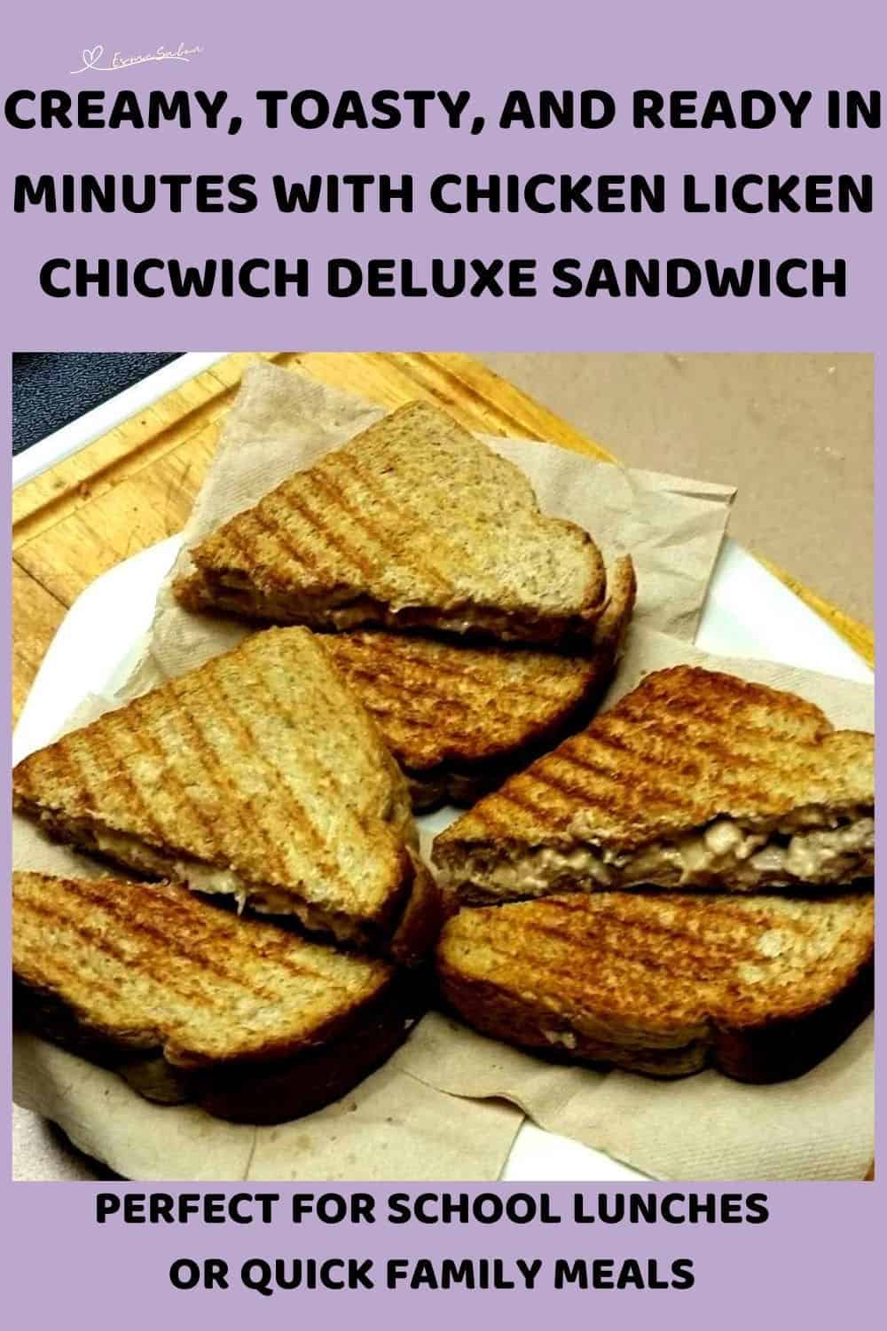 an image of Chicken Licken Chicwich Deluxe Sandwiches