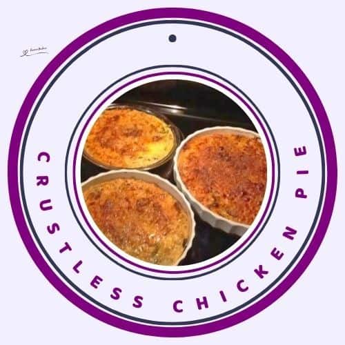an image of a Crustless Chicken Pie