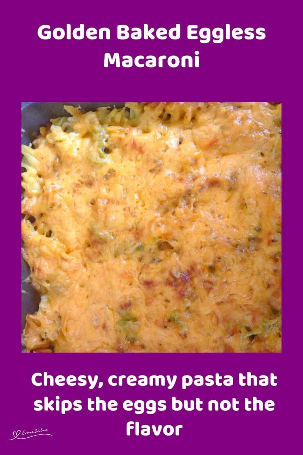 an image of Eggless Macaroni and Cheese