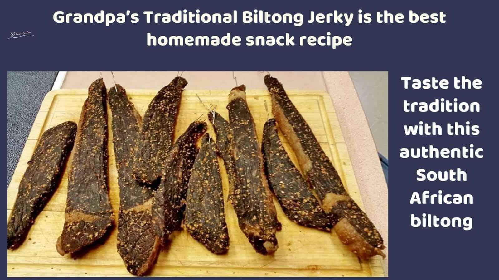 an image of Grandpa's Traditional Biltong Jerky