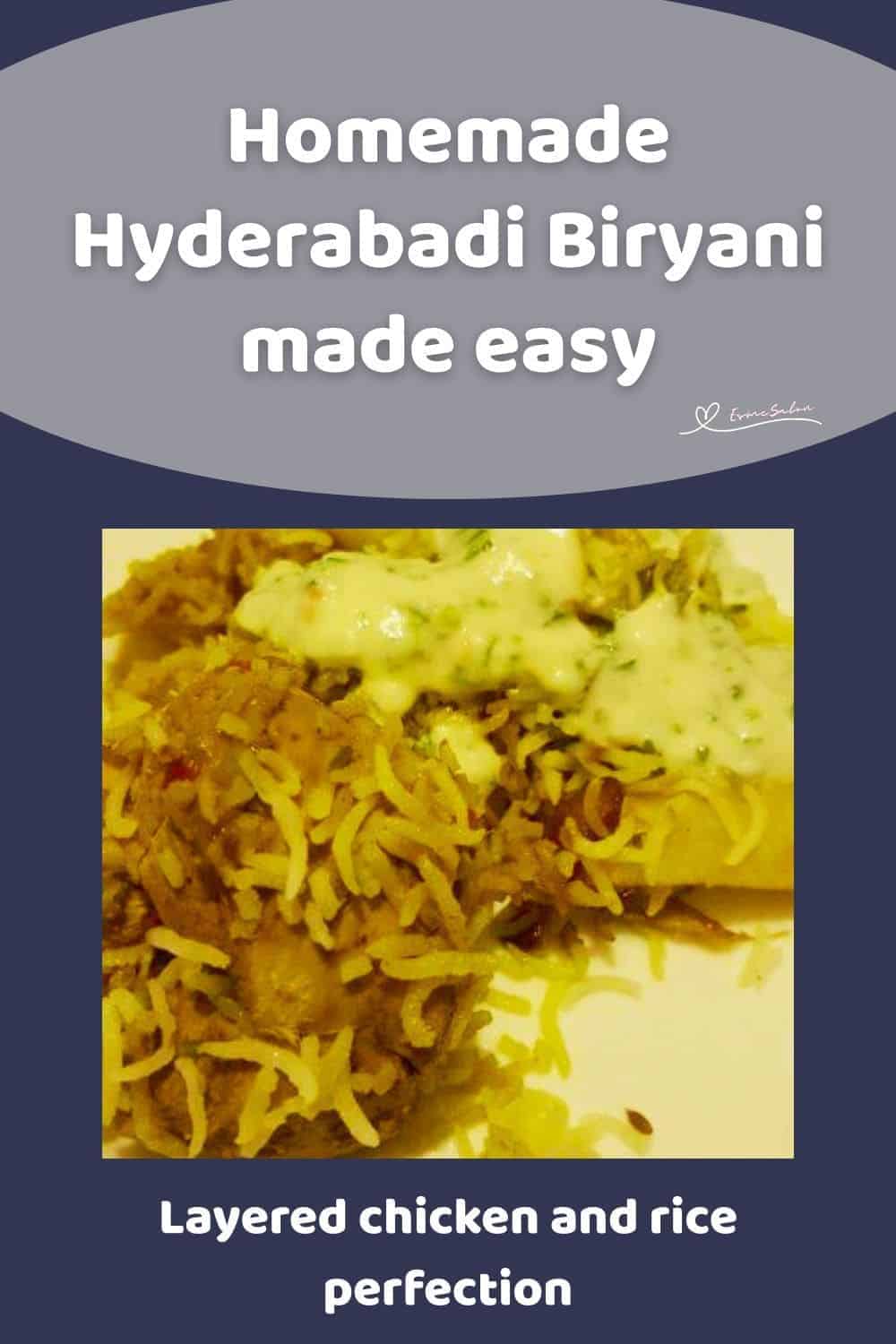 an image of Authentic Hyderabadi Chicken Biryani