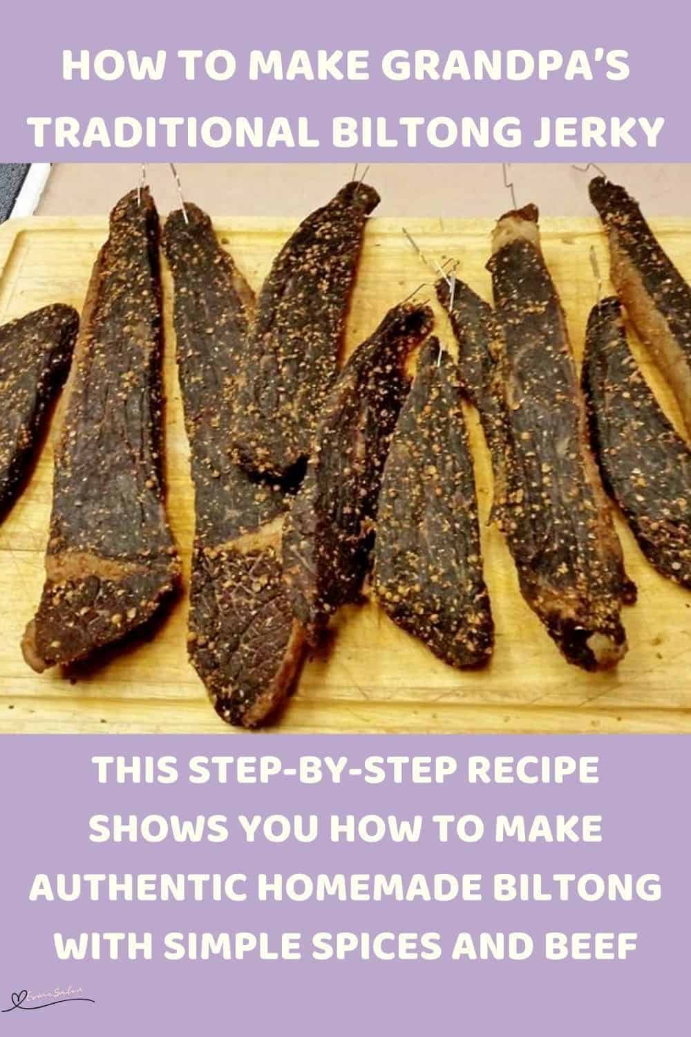 an image of Grandpa's Traditional Biltong Jerky