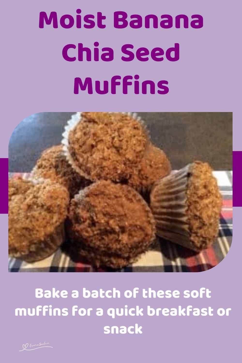 an image of Banana Chia Seed Muffins