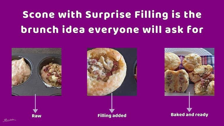 an image of Scones with Surprise Filling