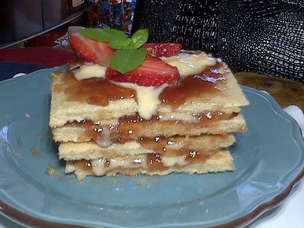 Strawberry Mille Feuille Cake