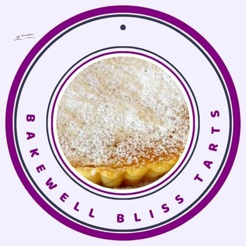 an image of a small British Bakewell Bliss Tart
