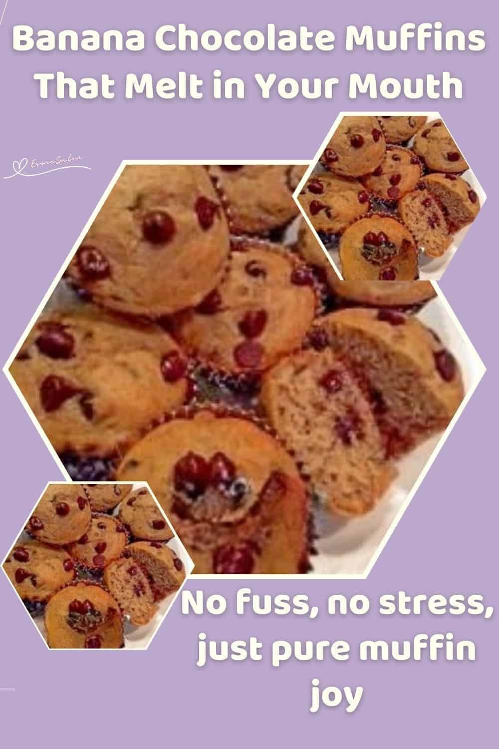 an image of Banana Chocolate Muffins