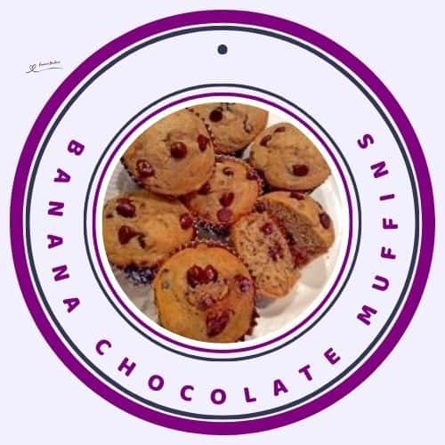 an image of Banana Chocolate Muffins