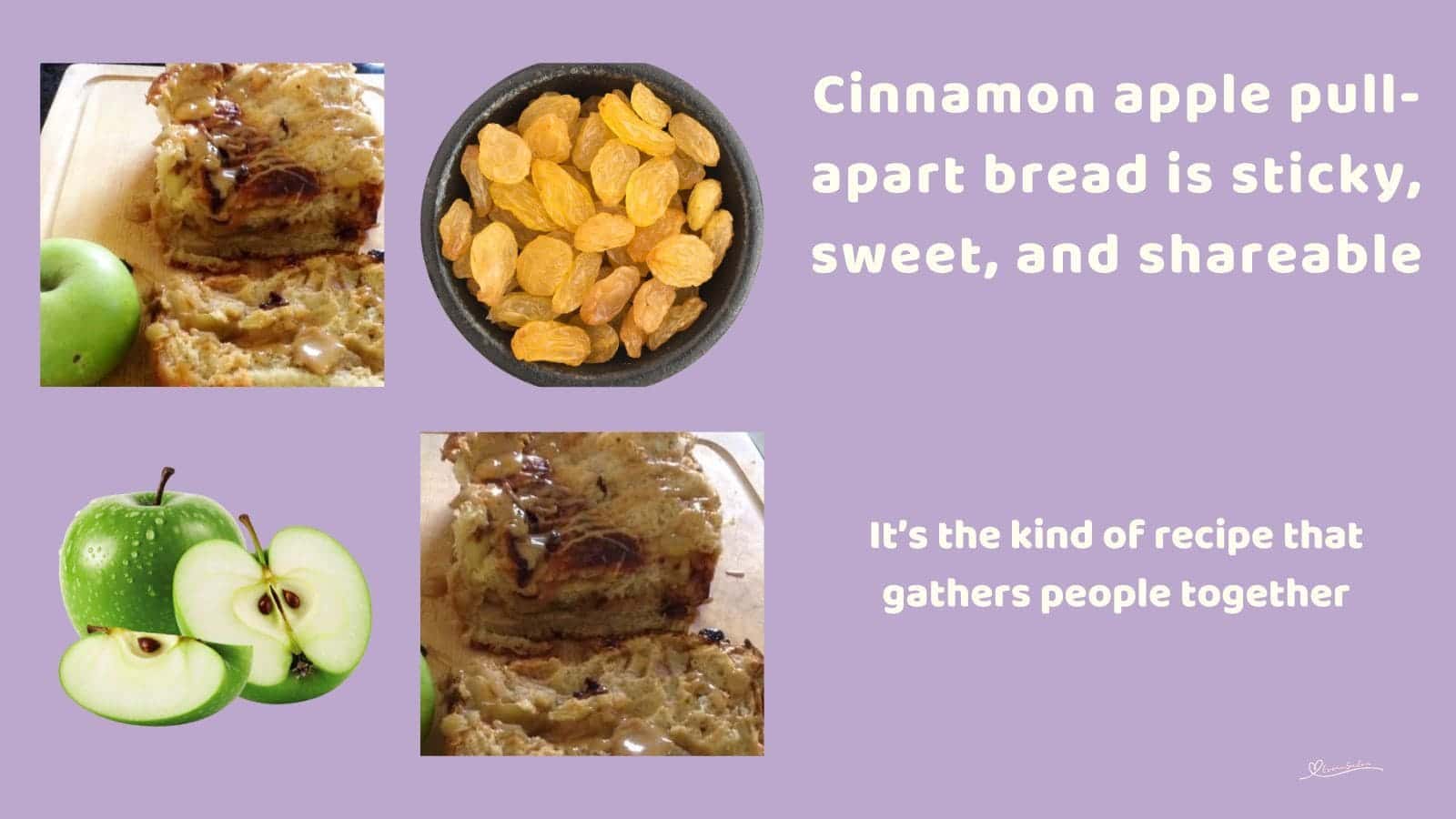 an image of a Cinnamon Apple Pull-Apart Bread