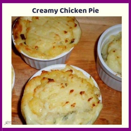 an image of mini Creamy Chicken Pies