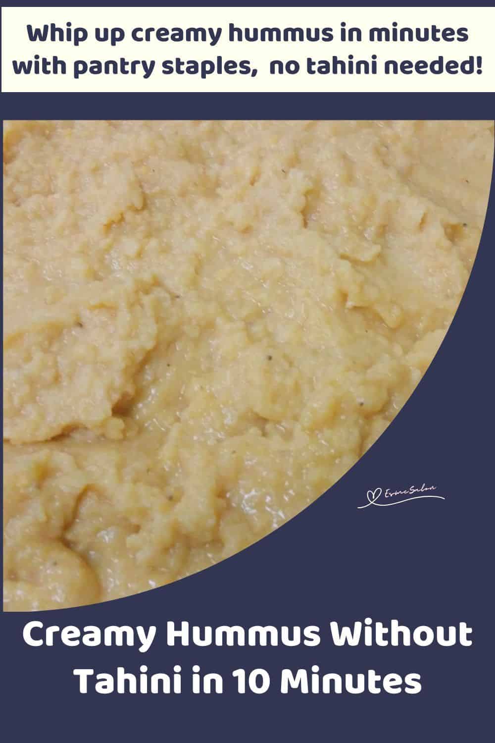 an image of Hummus without Tahini