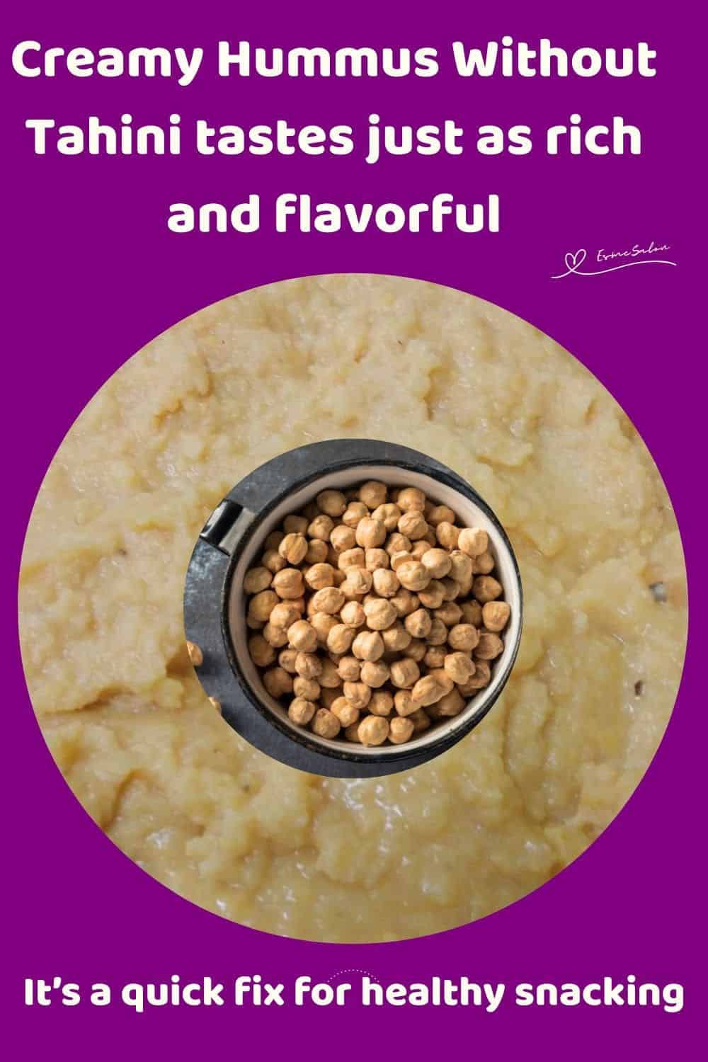 an image of Hummus without Tahini