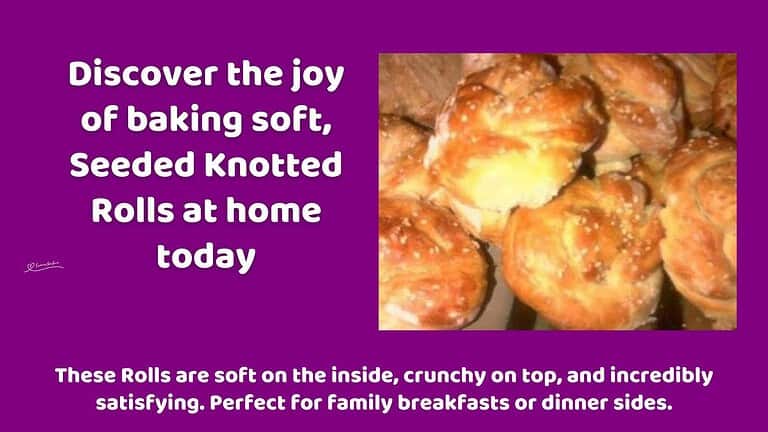 an image of a stack of Seeded Knotted Rolls