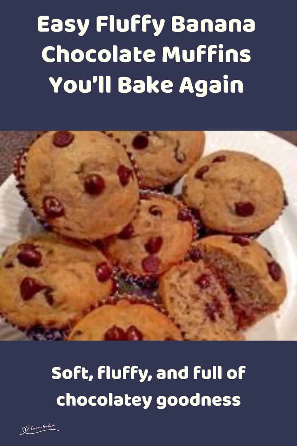 an image of Banana Chocolate Muffins
