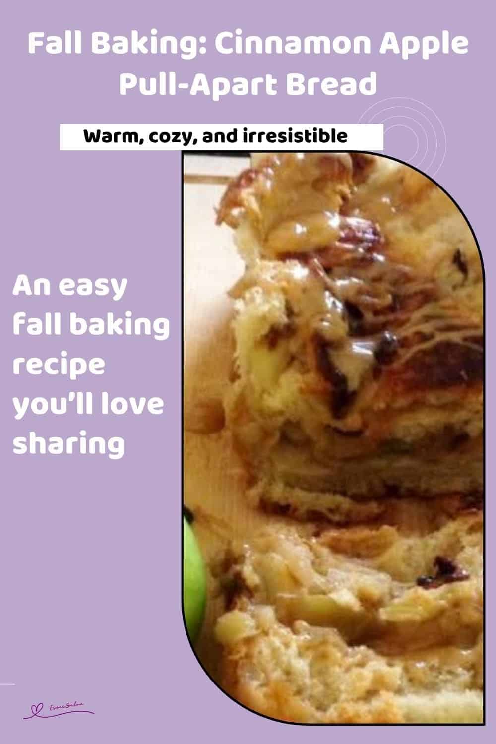 an image of a Cinnamon Apple Pull-Apart Bread