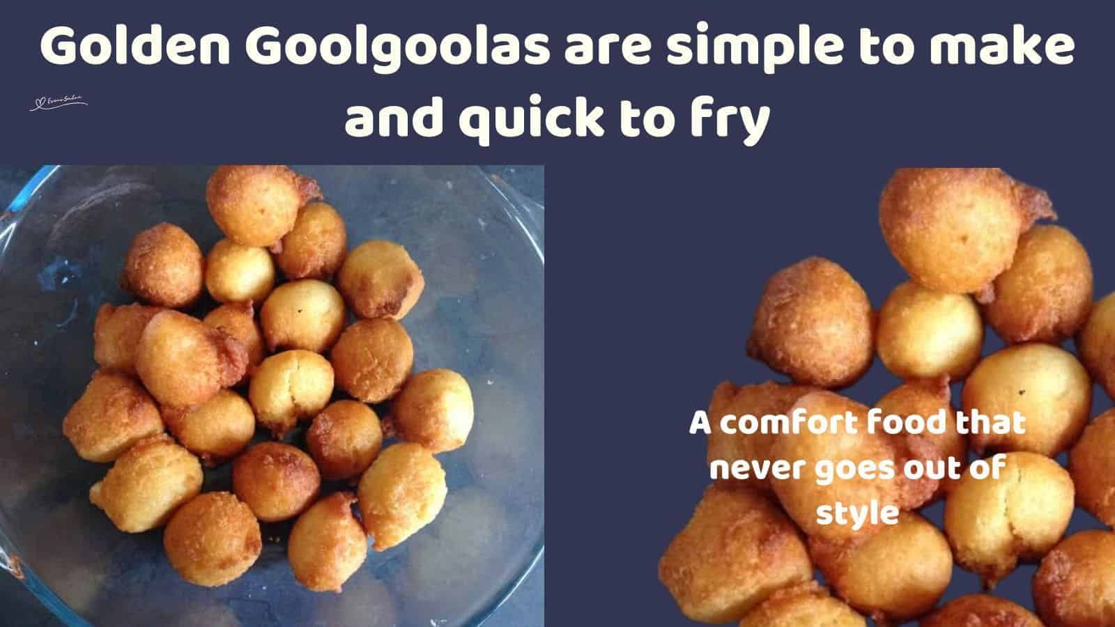 an image of Goolgoolas a SA fried sweet treat
