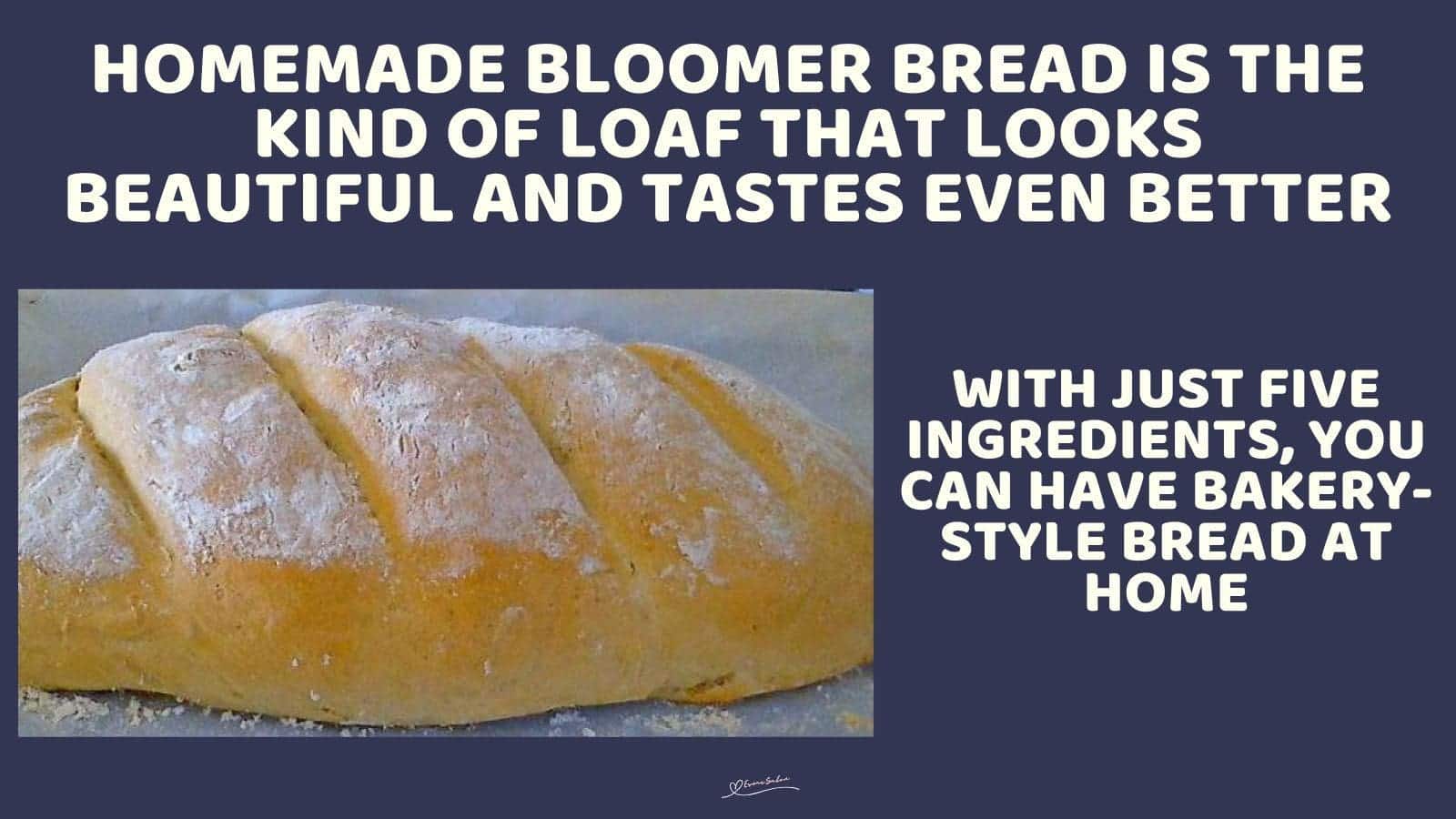 an image of a single Bloomer Bread with flour top