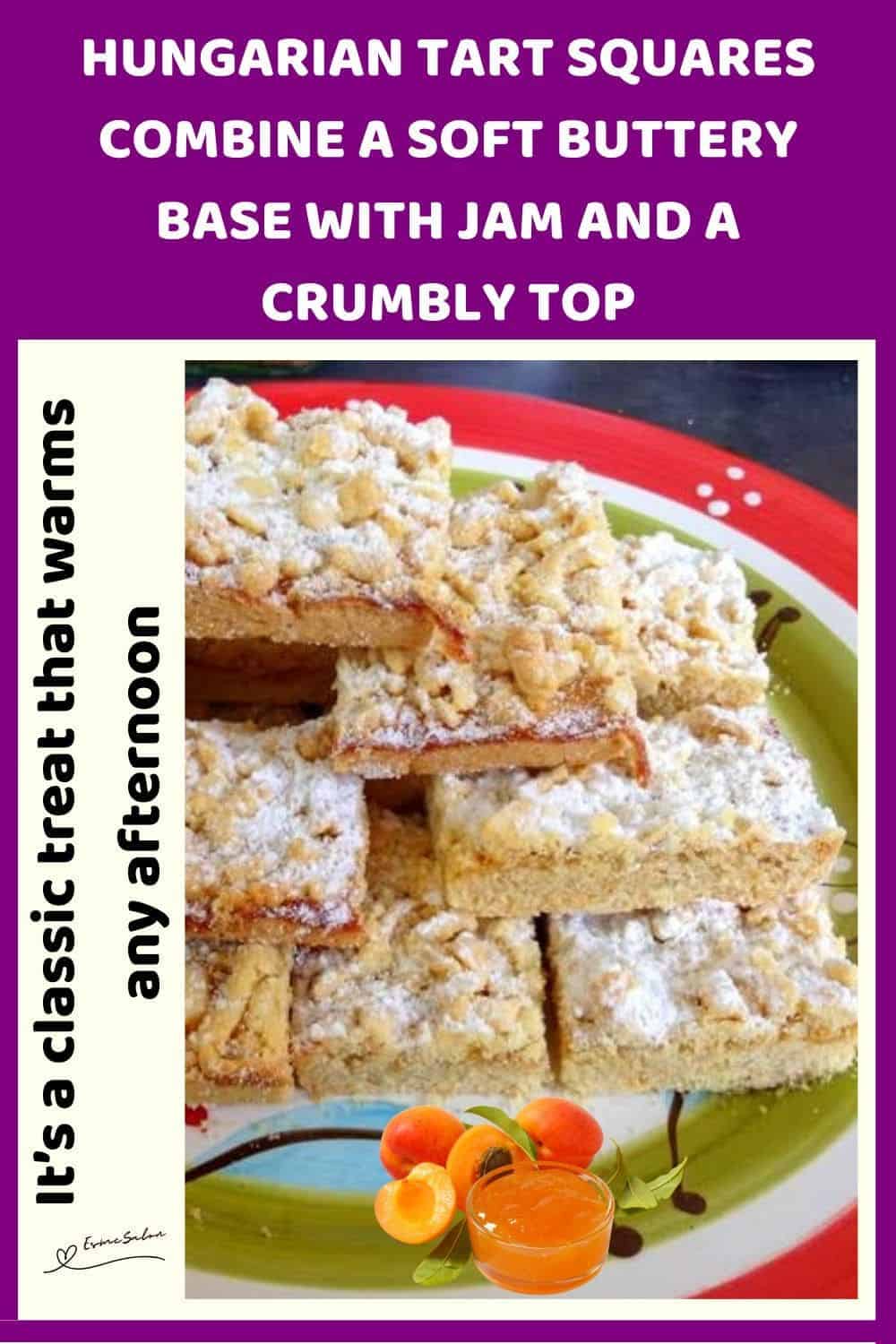 an image of Hungarian Tart Squares