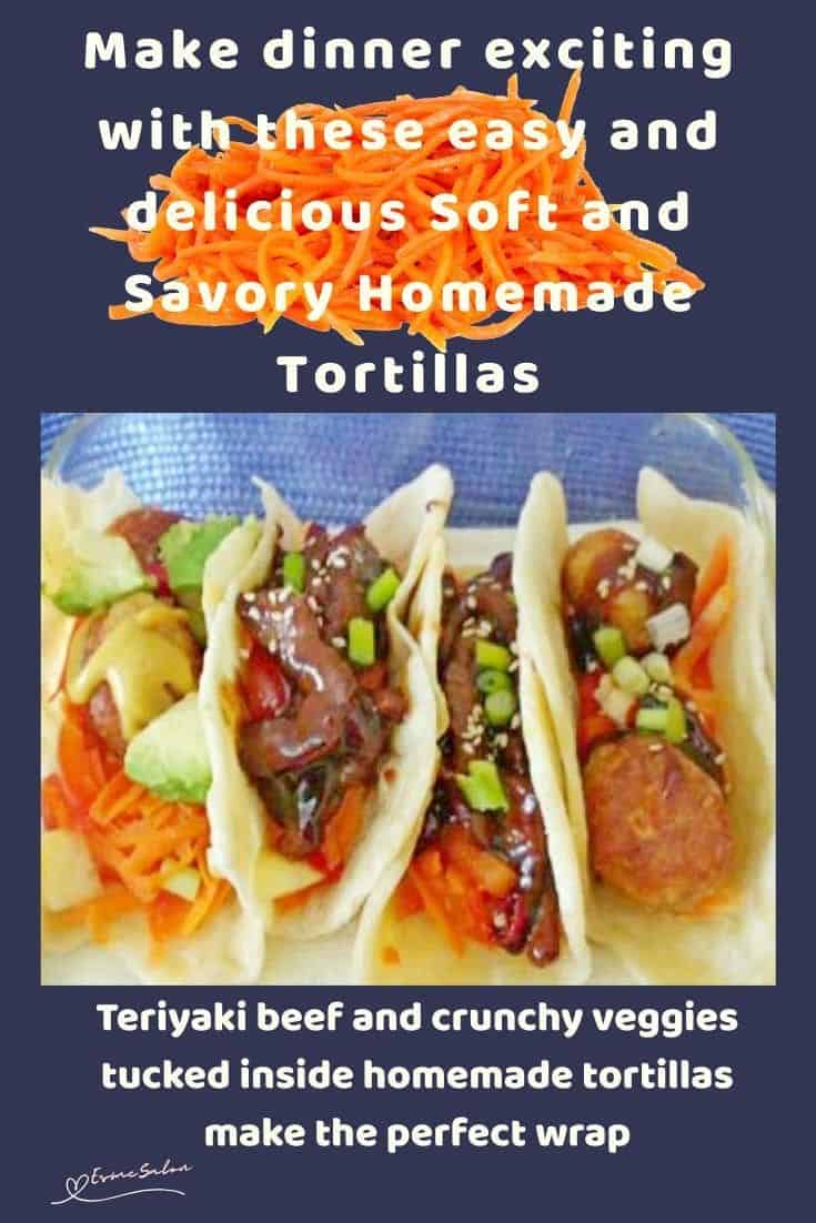 an image of Soft and Savory Homemade Tortillas