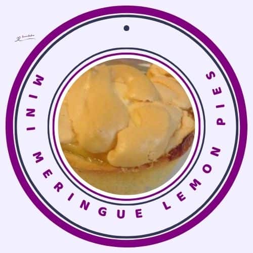 an image of a single Mini Meringue Lemon Pie