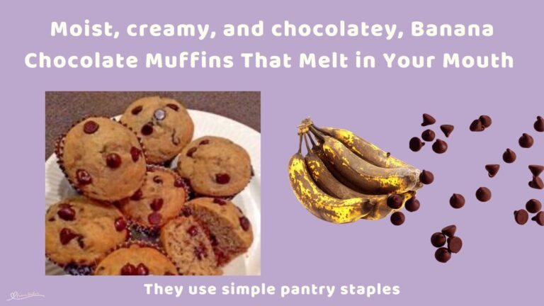 an image of Banana Chocolate Muffins