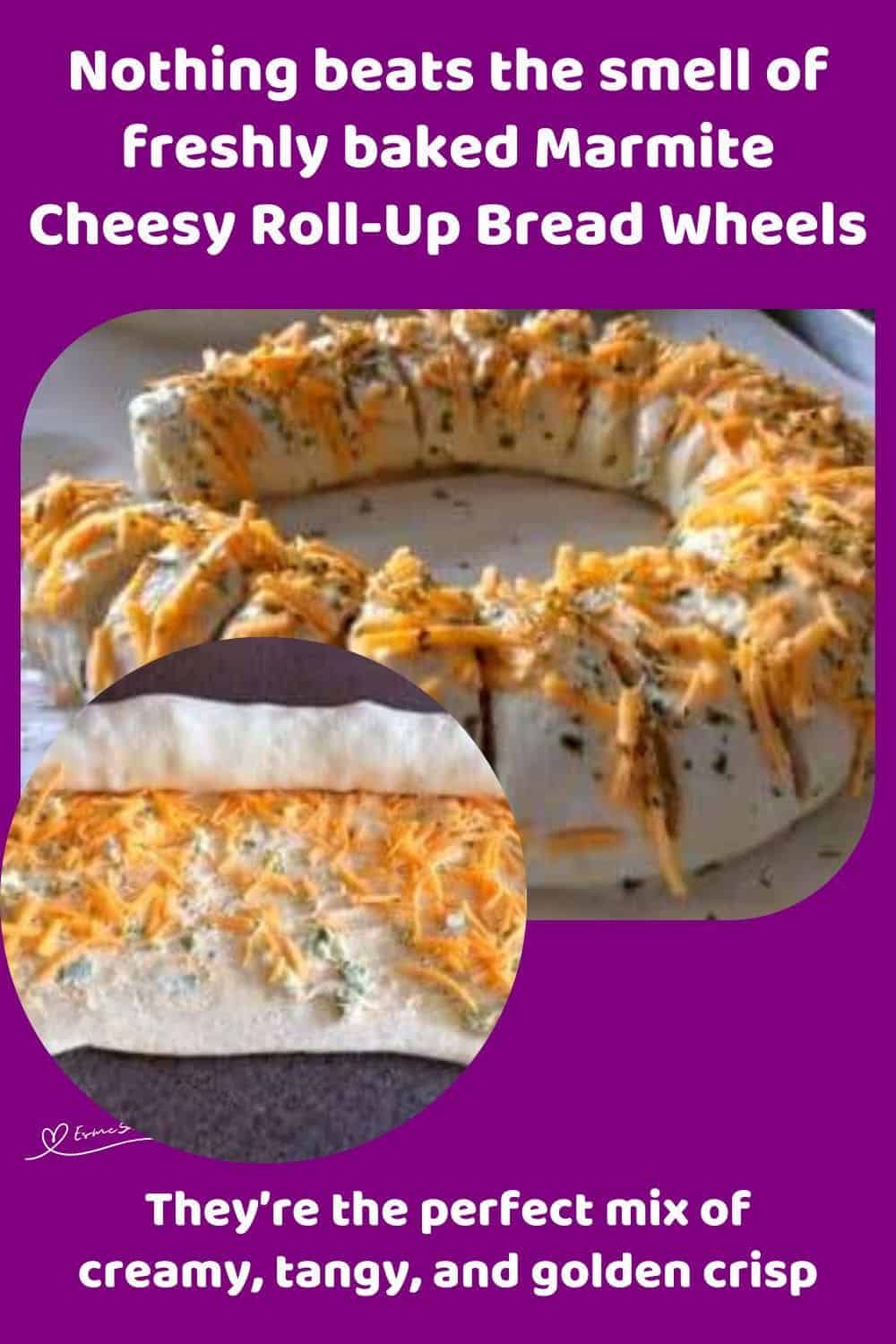 an image of Marmite Cheesy Roll-Up Bread Wheels