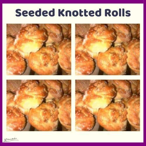 an image of a stack of Seeded Knotted Rolls