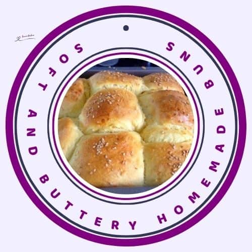 an image of Soft and Buttery Homemade Buns