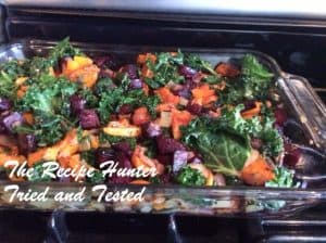 Kale, Butternut and Beet Salad