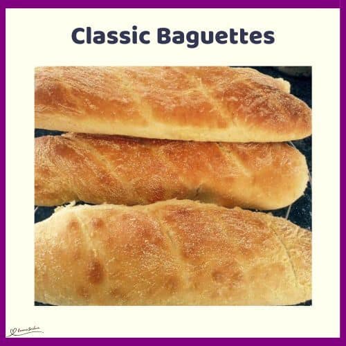 an image of 3 Classic Baguettes