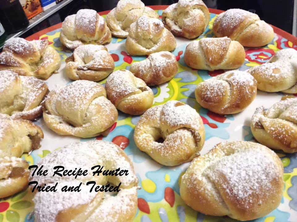 Apple Crescents like a turnover