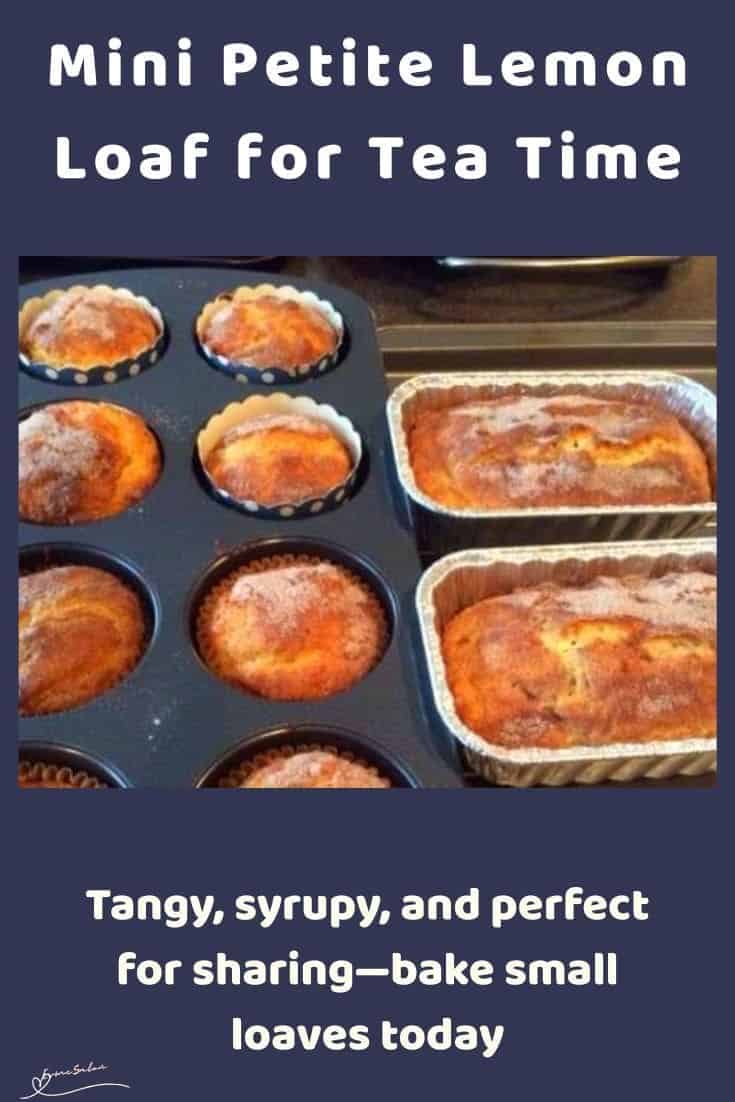 an image of a small/Petite Lemon Loaf