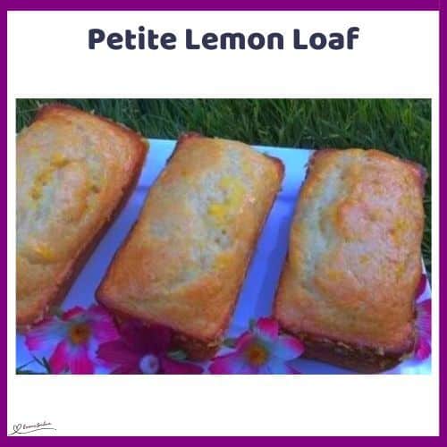 an image of a small/Petite Lemon Loaf