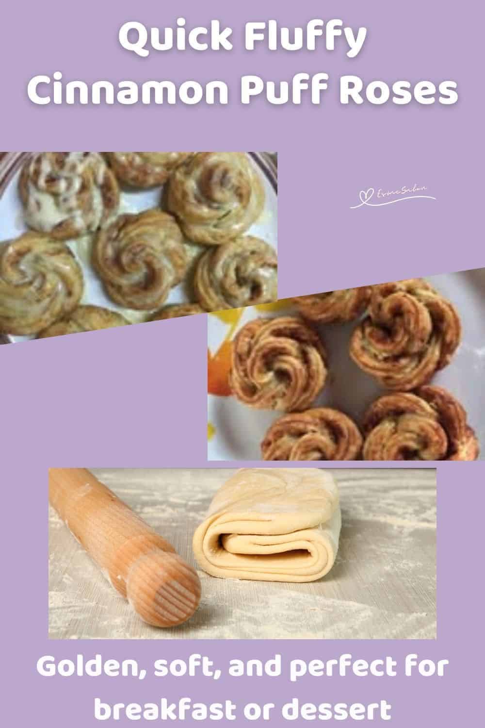 an image of Cinnamon Puff Roses