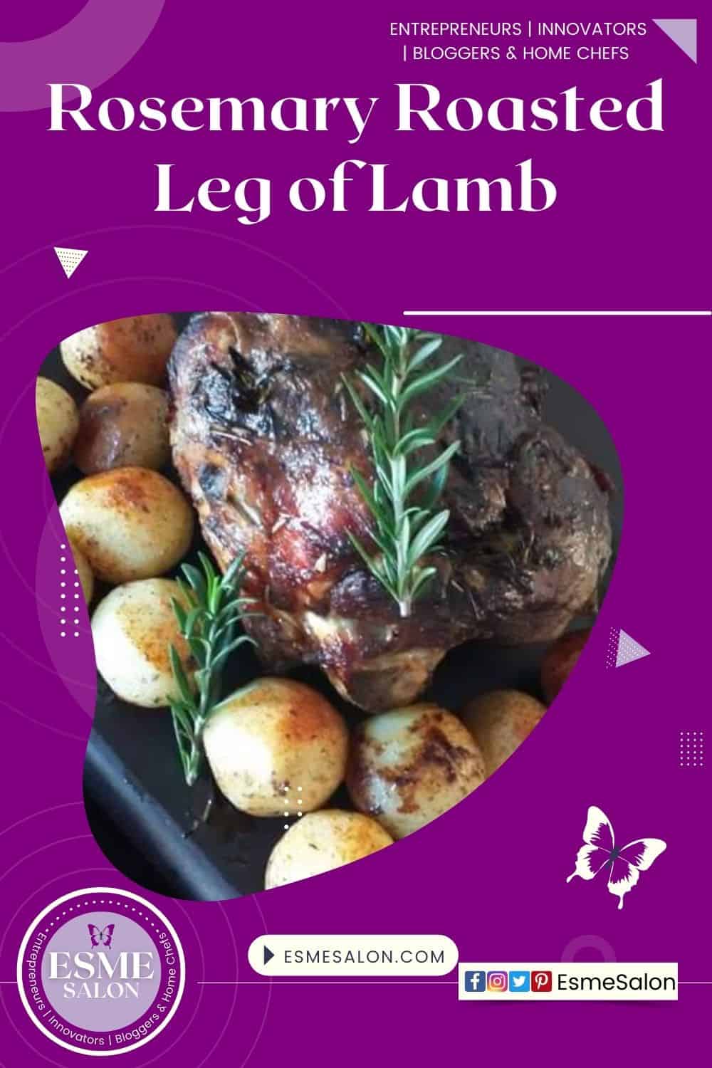 Rosemary Roasted Leg of Lamb