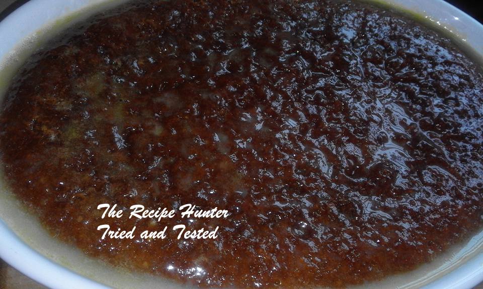 TRH Colleen's Small Malva Pudding with sauce