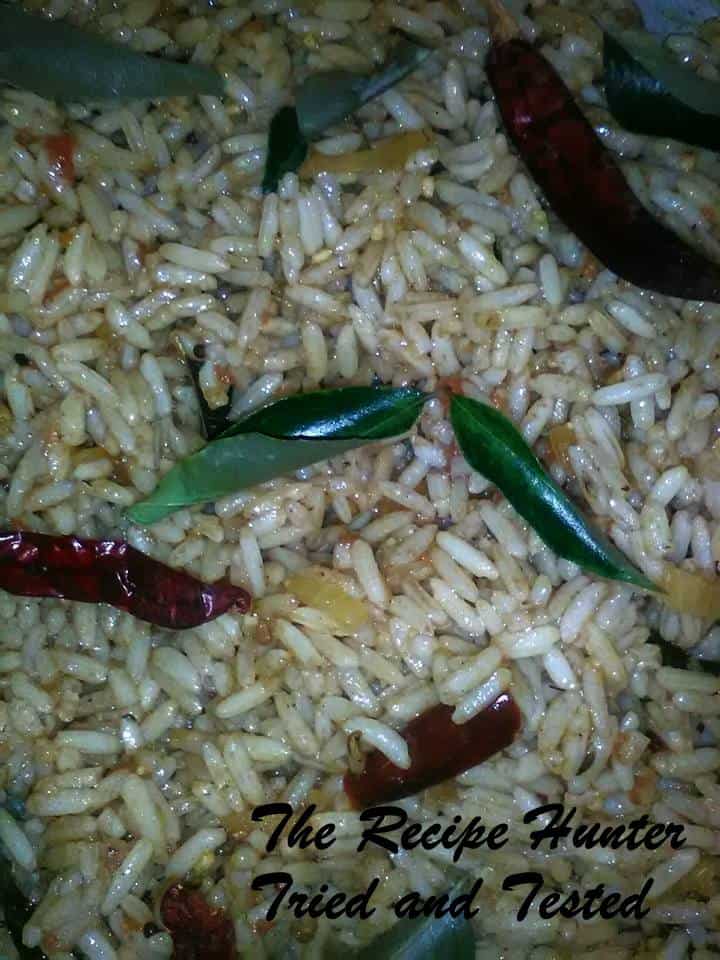 TRH Layne's Tamarind Puli Rice