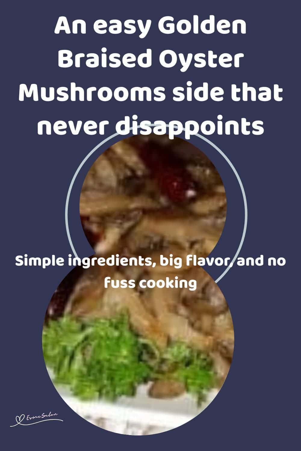 an image of Golden Braised Oyster Mushrooms