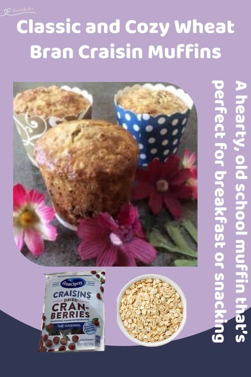 an image of Wheat Bran Craisin Muffins