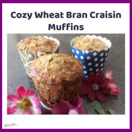 an image of Wheat Bran Craisin Muffins