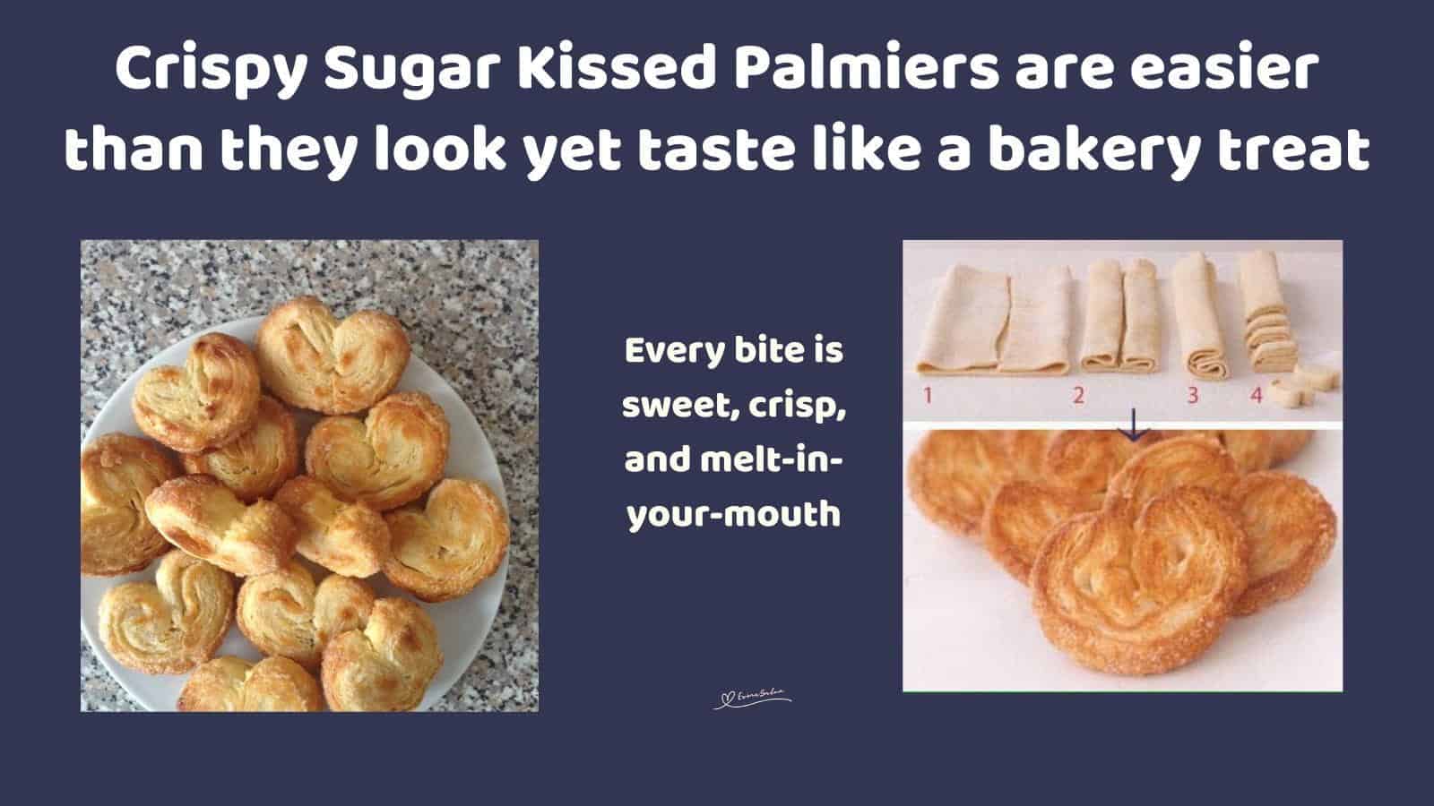 An image of Sugar Kissed Palmiers