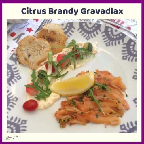 An image of Citrus Brandy Gravadlax