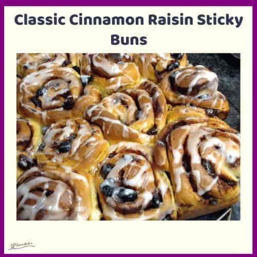 An image of Classic Cinnamon Raisin Sticky Buns
