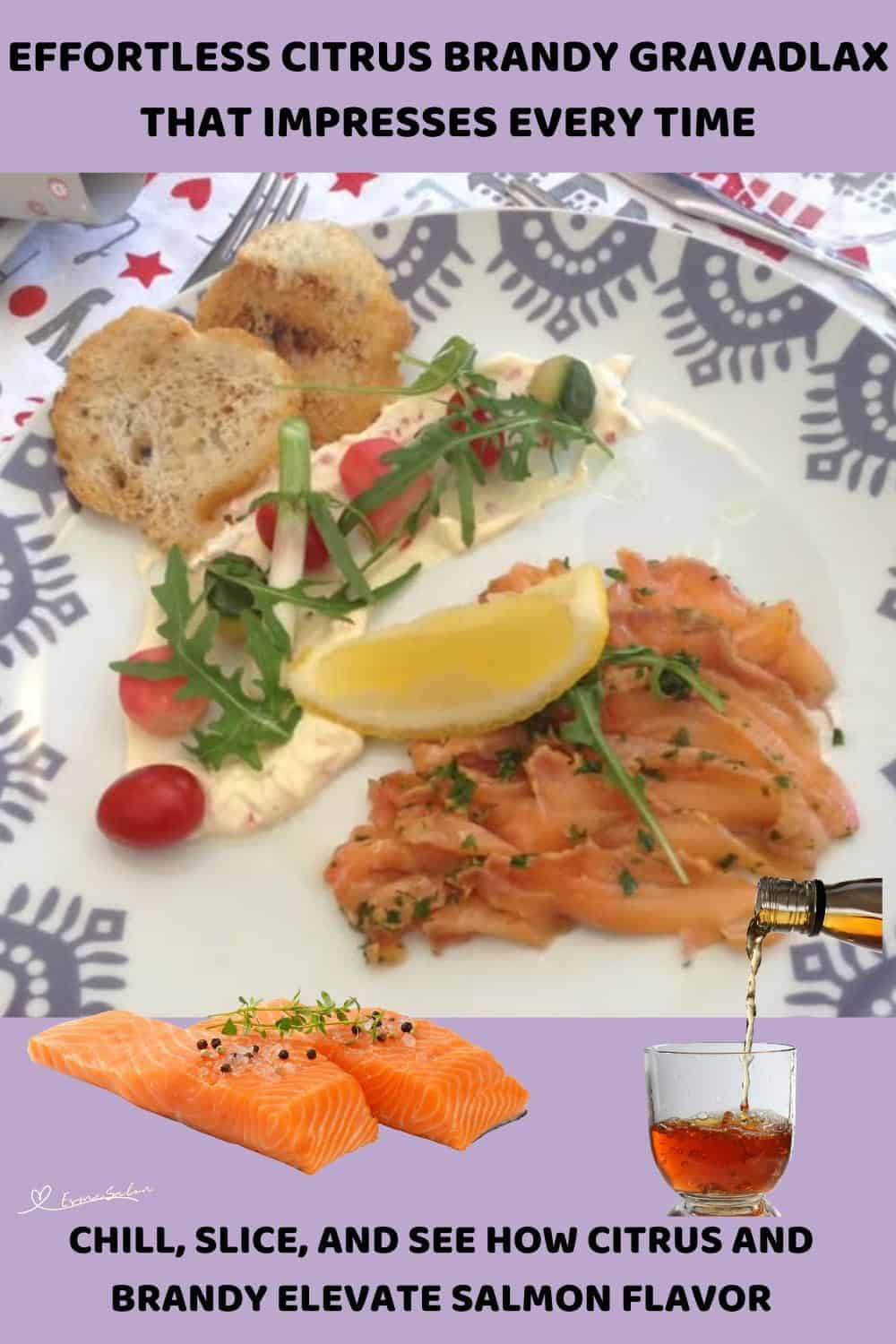 An image of Citrus Brandy Gravadlax