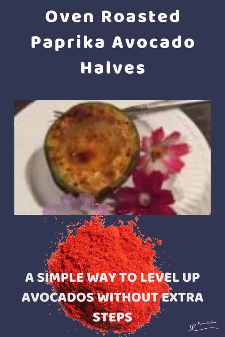 An image of Roasted Paprika Avocado Halves