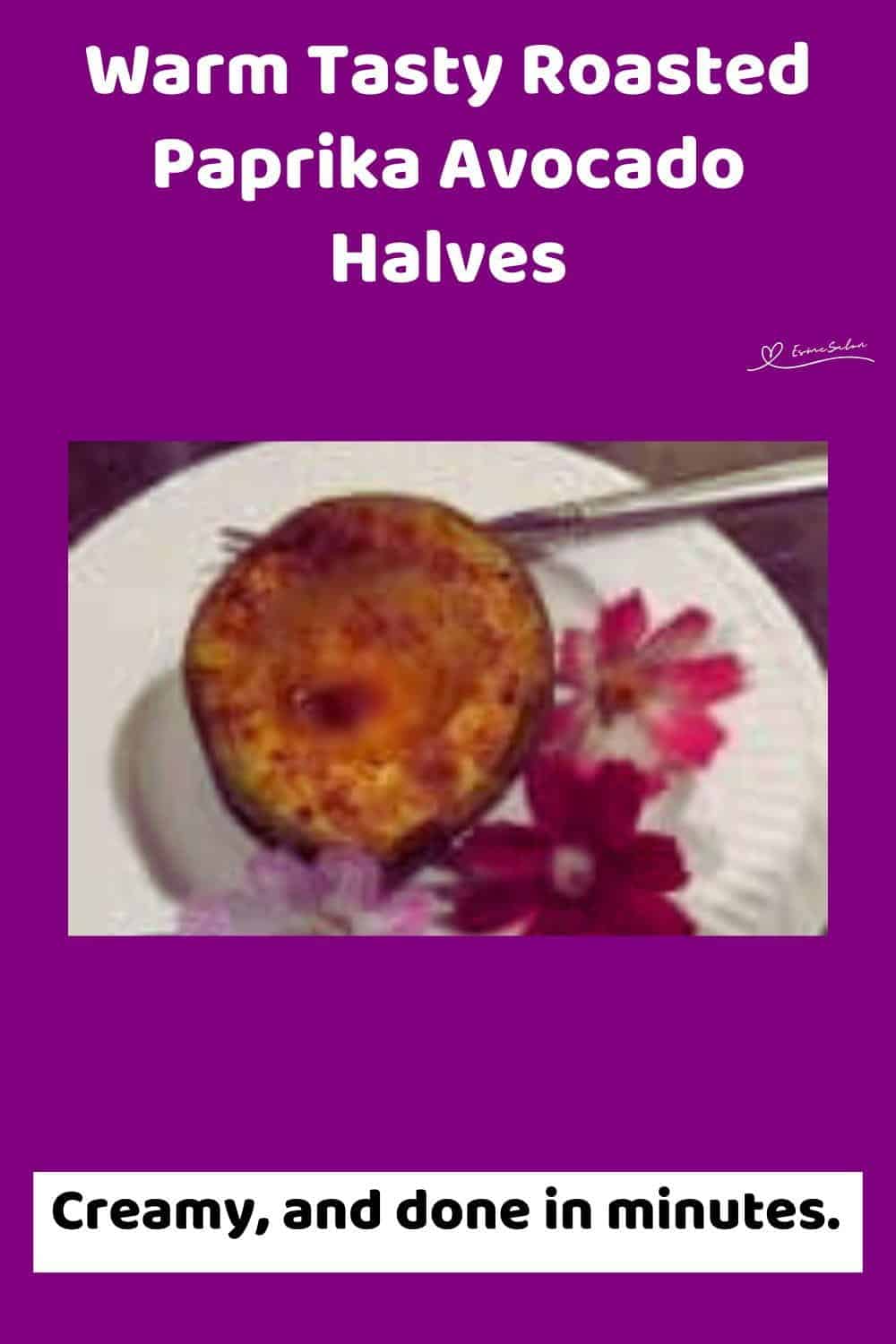 An image of Roasted Paprika Avocado Halves