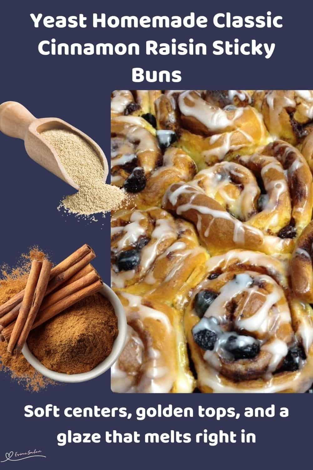 An image of Classic Cinnamon Raisin Sticky Buns
