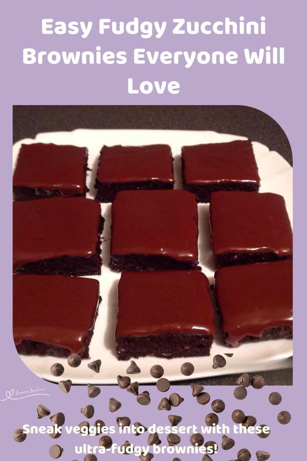 An image of Fudgy Zucchini Brownies