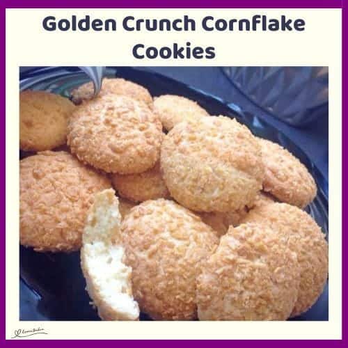 An image of Golden Crunch Cornflake Cookies
